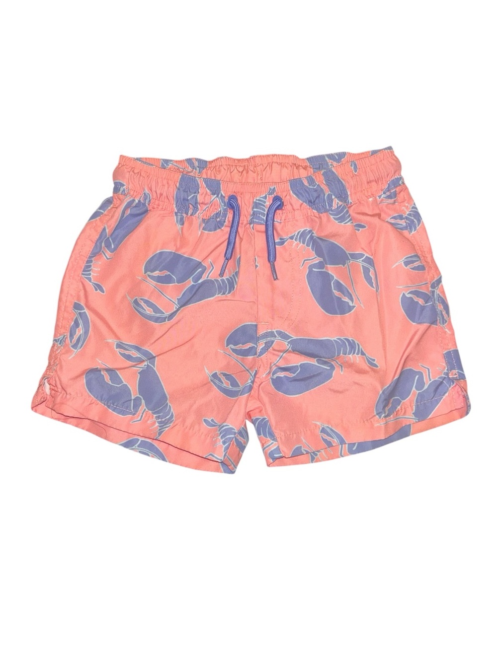 Preppy Lobster Print Swim Shorts